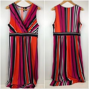 New Direction Maxi Dress Multicolor Size 1X